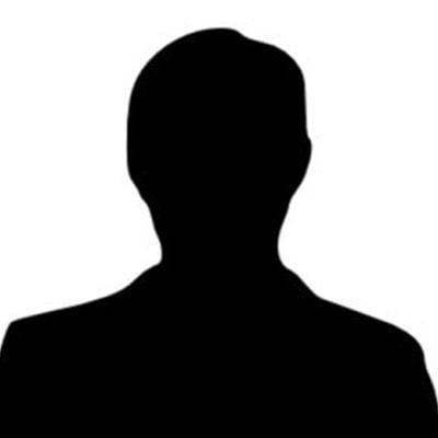 Silhouette male outline